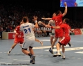 08.06.2013,  MT Melsungen; HSV Hammburg; Handball;
v.l.MT 21 Christian Zufelde; HSV 21 Andreas Nilsson; HSV; MT, MT 10 Malte SchrÃ¶der