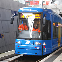Die KVG schickt am 30. März ihre ersten neuen Trams auf Strecke