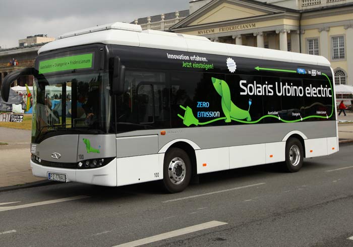 Zehntägiger Testbetrieb mit Solaris-Midibus ab 28. August