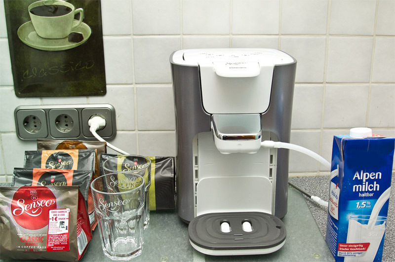 Latte Duo Kaffeepadmaschine von Philips