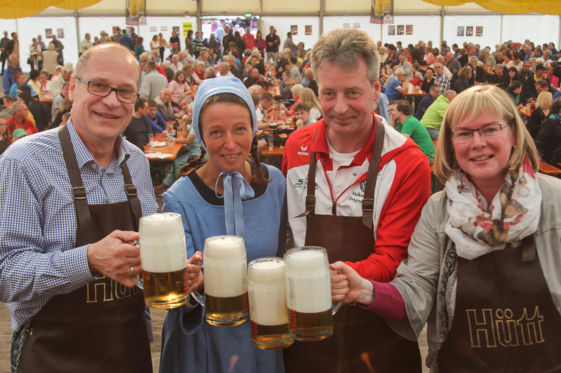 Wandertag und traditionelles Fest bei der HÜTT-Brauerei