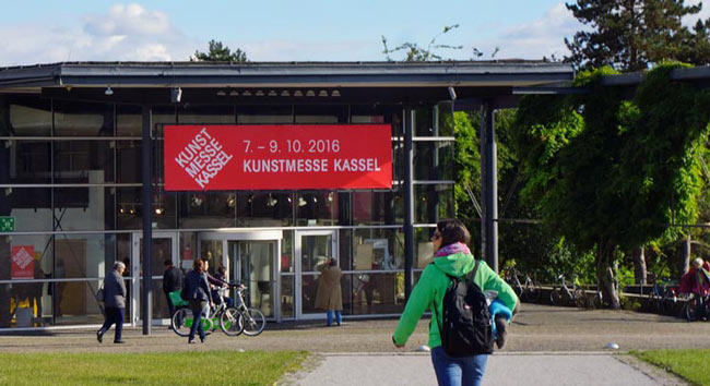 Kasseler Kunstmesse in der Documenta Halle vom 7. -10.10 2016