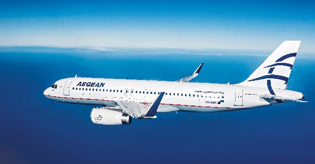 AEGEAN, offizieller Airline-Partner der documenta, mit Rabatten auf allen Flügen von Deutschland nach Athen