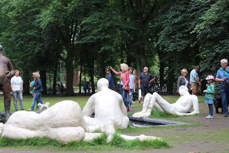Erlebnisreiche Pressereise nach Münster zur Ausstellung der Skulpturen