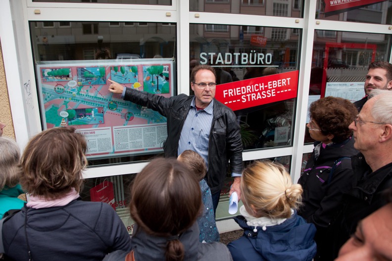 Die Friedrich-Ebert-Straße im Wandel der Zeit