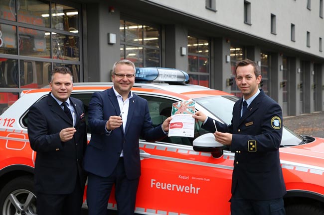 Feuerwehr Kassel und DKMS: Gemeinsam Leben retten!