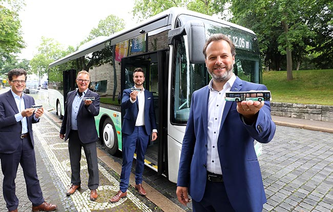 Qualitätsoffensive für Fahrzeuge gestartet – Ab Dezember unterwegs – Neue Außen- und Innengestaltung der NVV-Busse