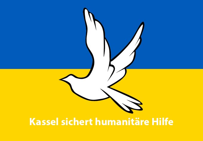 Angriff auf die Ukraine: Stadt Kassel sichert humanitäre Hilfe zu