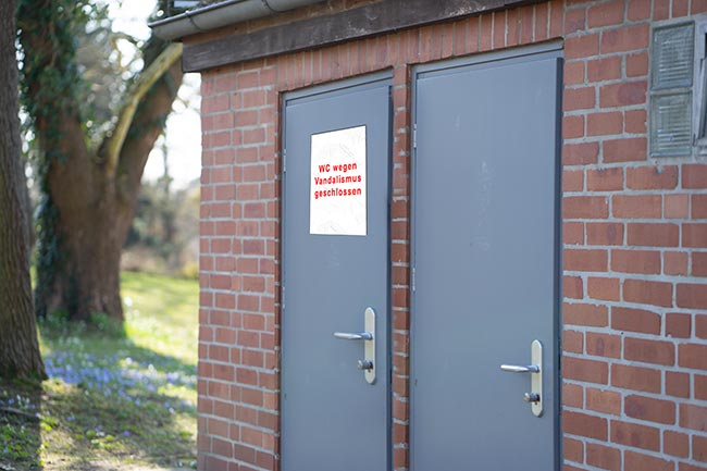 Toiletten und Kakteenschauhaus im Botanischen Garten wegen Vandalismus geschlossen