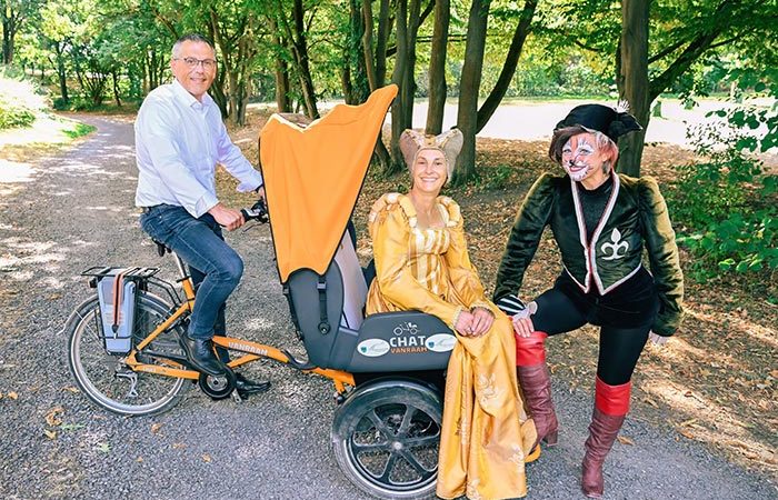 Die Deutsche Märchenstraße jetzt auch mit Fahrrad und Pedelec erleben Vorstellung der neuen Radroute im Rahmen des Festprogramms „50 Jahre Landkreis Kassel“