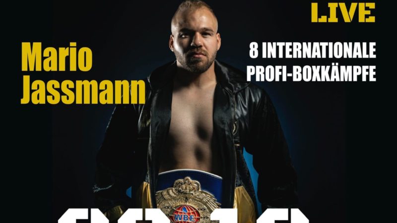Korbach. Boxchampion Mario Jassmann verteidigt seinen Titel am 29. Oktober!