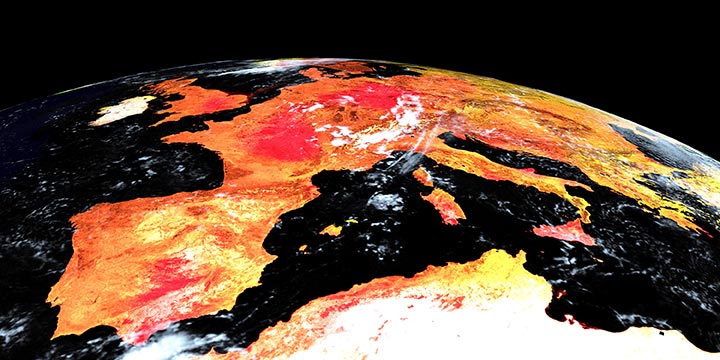 Rasanter Klimawandel in Europa: Schnellere Erwärmung als auf allen anderen Kontinenten