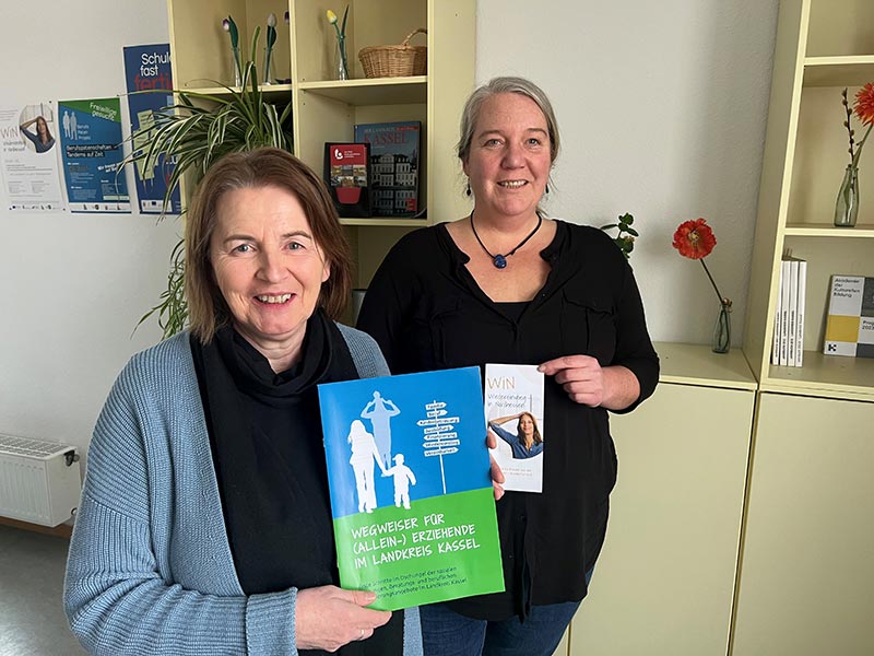 WiN hilft beim Wiedereinstieg in den Beruf Landkreis Kassel berät Frauen und unterstützt bei der Jobsuche