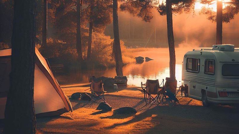 Campingurlaub in Schweden