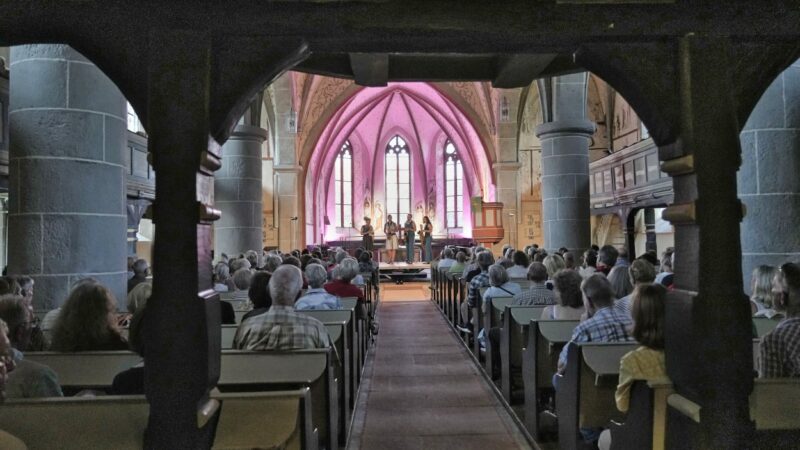 Sistergold in der Zierenberger Stadtkirche