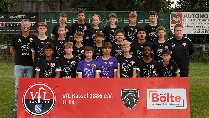 VfL Kassel lädt ein: Leistungsvergleich der U14-Fußballmannschaften