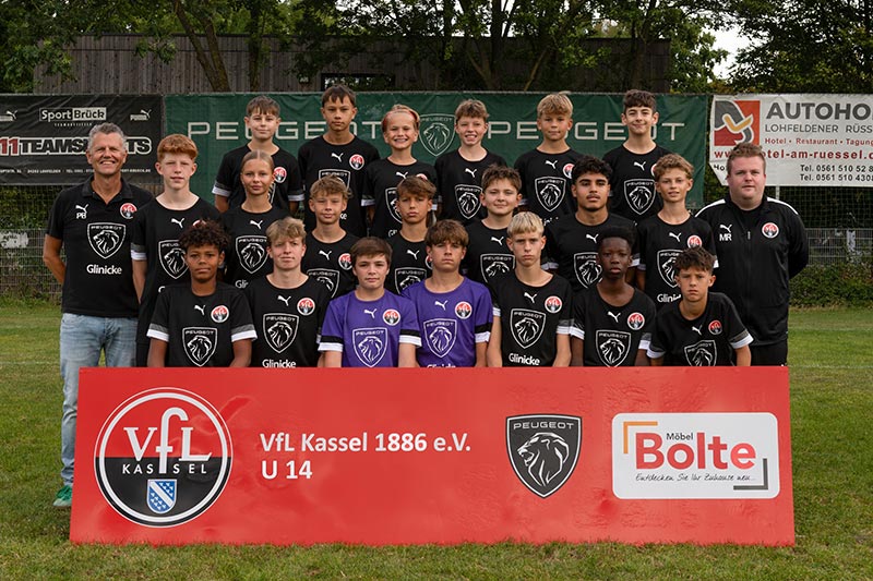 VfL Kassel lädt ein: Leistungsvergleich der U14-Fußballmannschaften