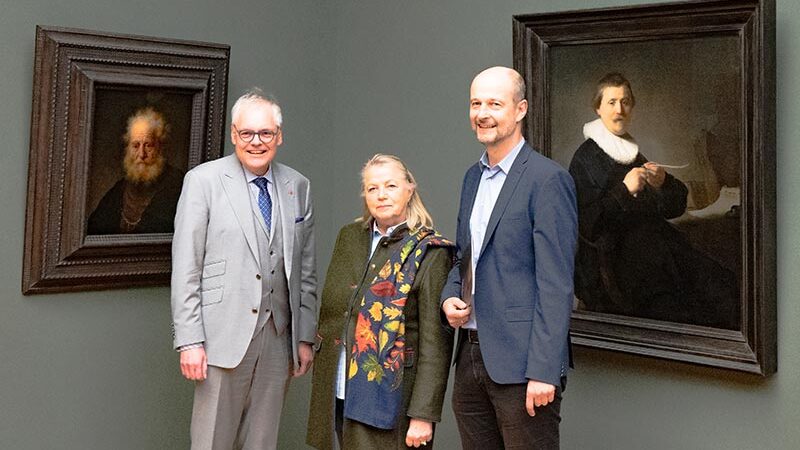 Museumsverein und Sparkasse fördern Rembrandt-Ausstellung im Schloss Wilhelmshöhe