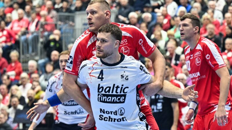 MT : Gegen die SG Flensburg-Handewitt unterlagen die Nordhessen 32:35 (14:16).