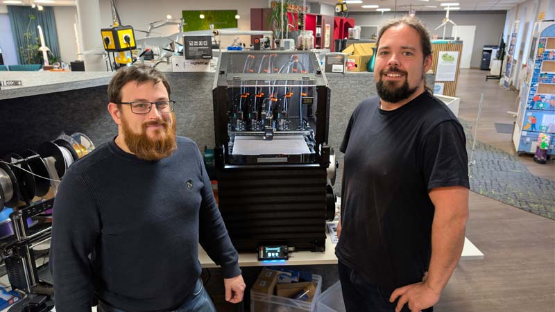 Neuer Prusa 3D-Drucker im Future Space