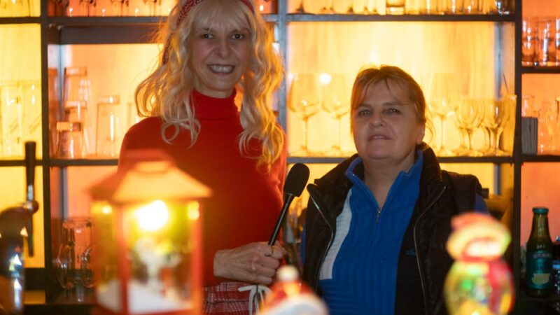 Weihnachtliches Ambiente in Majas Bierakademie