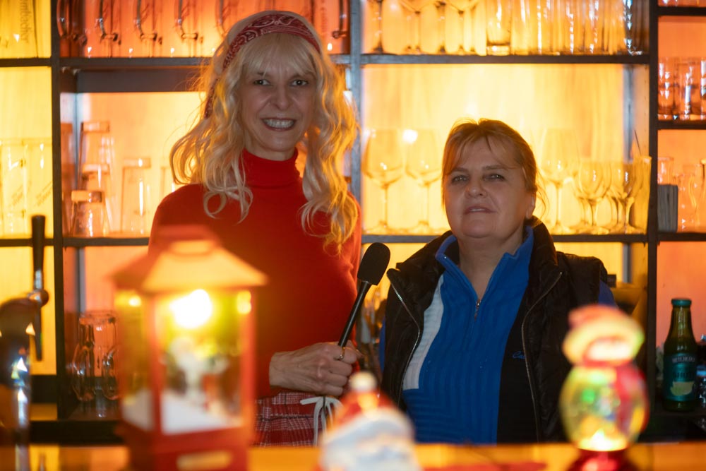 Weihnachtliches Ambiente in Majas Bierakademie