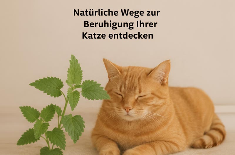 Natürliche Wege zur Beruhigung Ihrer Katze entdecken