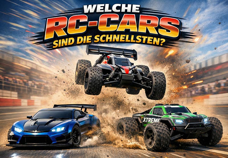 Welche RC-Cars sind die schnellsten?
