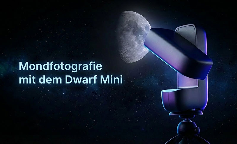 Faszination Mond – So einfach gelingen Mondfotos mit dem Dwarf Mini
