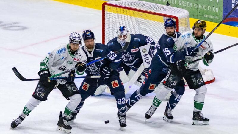 Missglückter Halbfinal-Auftakt: Huskies verlieren Spiel 1 gegen Bietigheim