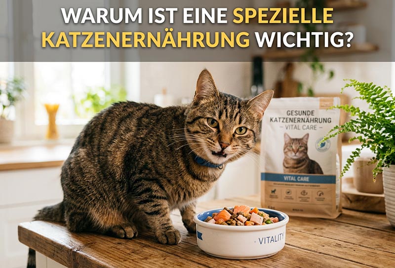 Warum ist eine spezielle Katzenernährung wichtig?