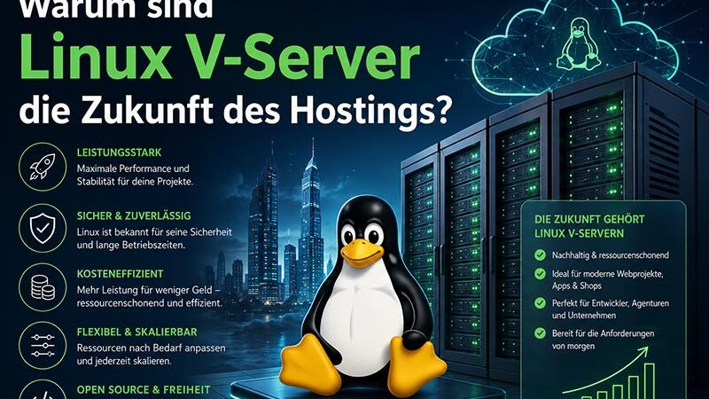 Warum sind Linux V-Server die Zukunft des Hostings?