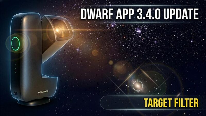 Dwarf App 3.4.0 – So nutzt du den Target-Filter optimal