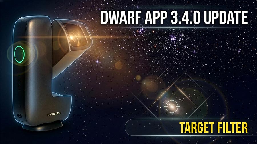 Dwarf App 3.4.0 – So nutzt du den Target-Filter optimal
