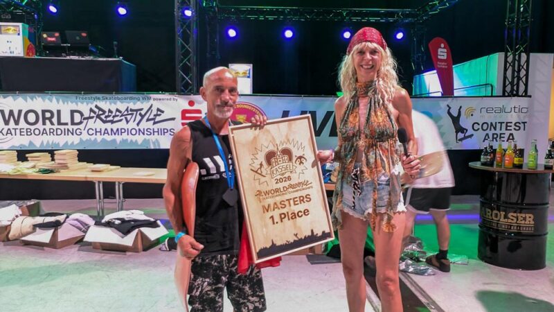 Kassel wird zur Weltbühne des Freestyle Skateboardings